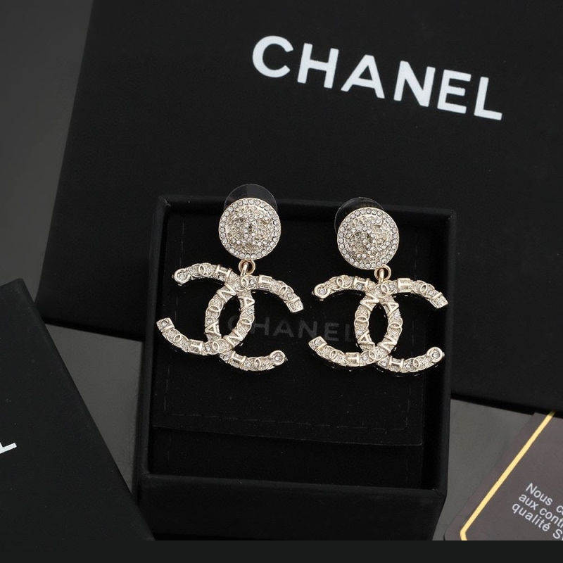 Ch*el earrings
